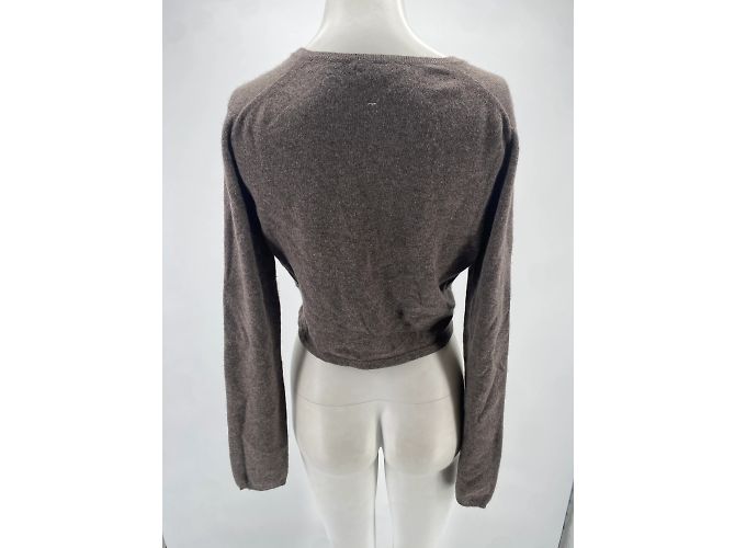 Reformation Strickwaren T.International S Wolle Braun - Ansicht 3