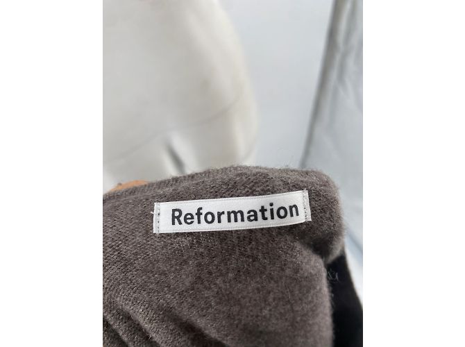 Reformation Strickwaren T.International S Wolle Braun - Ansicht 4