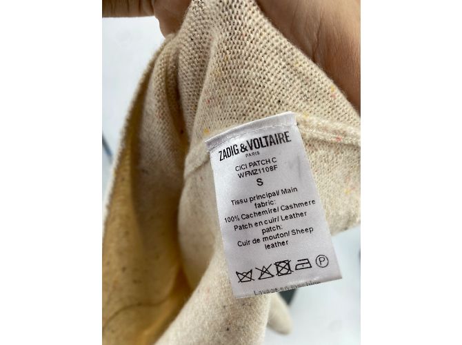 Zadig & Voltaire Strickwaren T.International S Kaschmir Beige - Ansicht 5