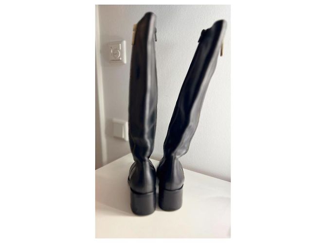 Studio Pollini Botas Preto - vista 5