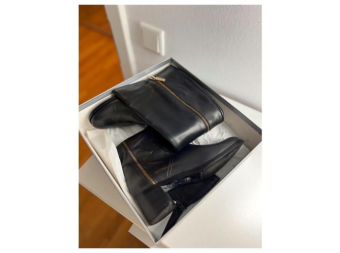 Studio Pollini Botas Preto - vista 6