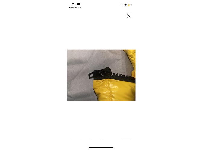 Céline Celine Short Down Jacket Yellow - view 6