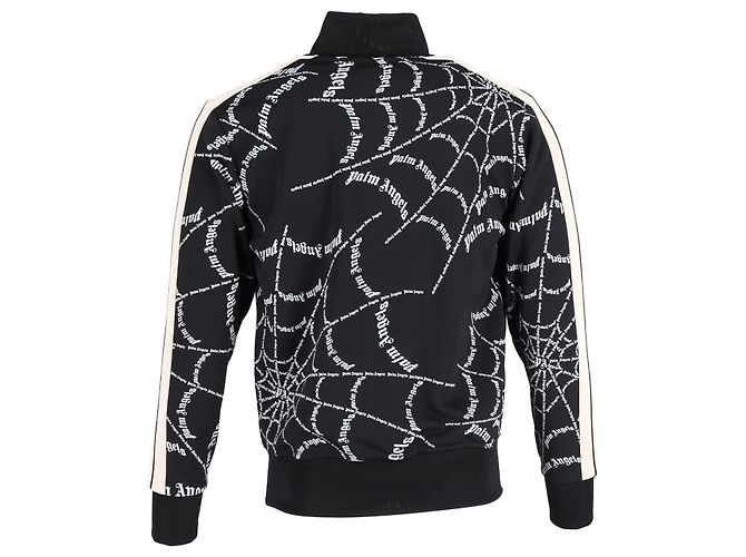 Palm Angels Spider Web Classic Track Jacket in Multicolor Polyester - view 3