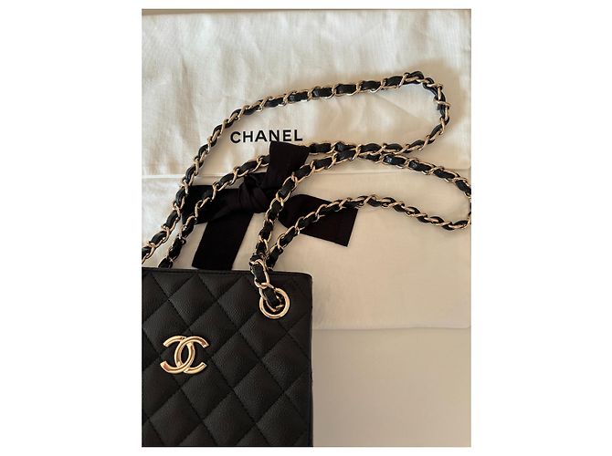 Chanel Beuteltasche Schwarz - Ansicht 5