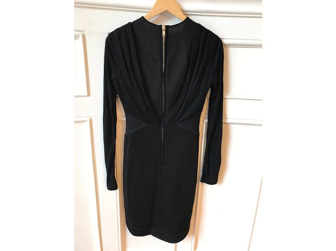 Vestidos GIVENCHY T.Internacional M Viscosa Negro - vista 3