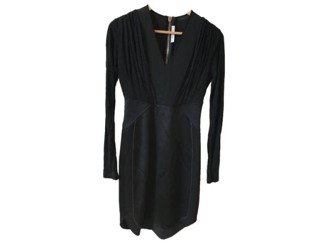 Vestidos GIVENCHY T.Internacional M Viscosa Negro - vista 6