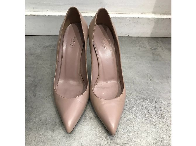 GUCCI Absätze T.EU 39 Leder Pink - Ansicht 2