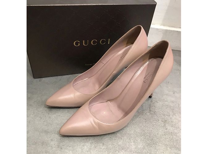 GUCCI Absätze T.EU 39 Leder Pink - Ansicht 7