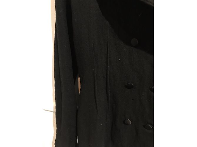 LANVIN Jacken T.International M Wolle Schwarz - Ansicht 2