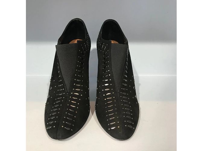 Alaïa Stivaletti ALAIA T.EU 39 Camoscio Nero - vista 4
