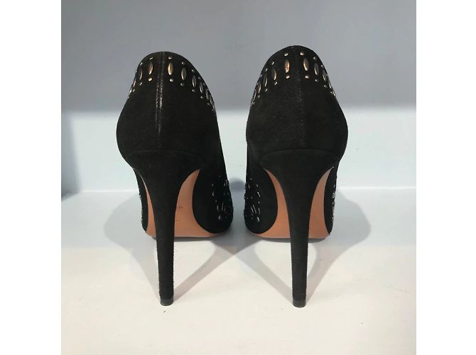 Alaïa Stivaletti ALAIA T.EU 39 Camoscio Nero - vista 5