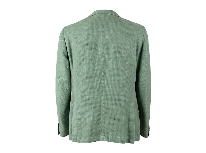 Autre Marque l.B.M. 1911 Giacca in misto cotone Verde - vista 2