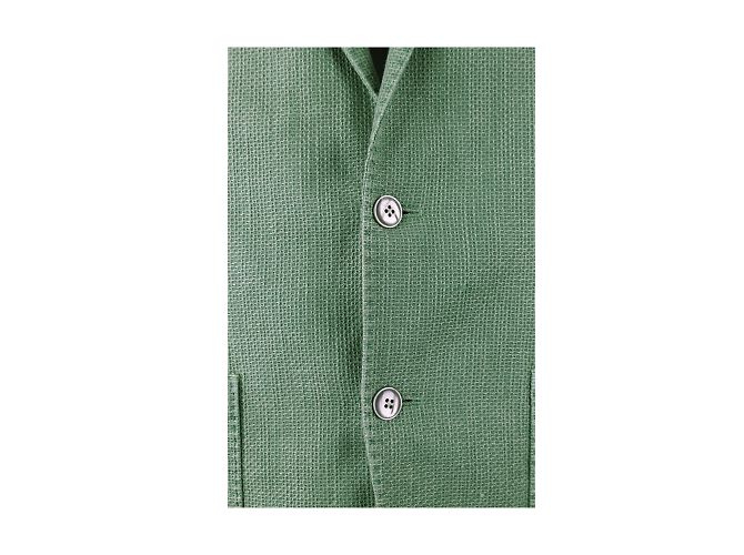 Autre Marque l.B.M. 1911 Giacca in misto cotone Verde - vista 5