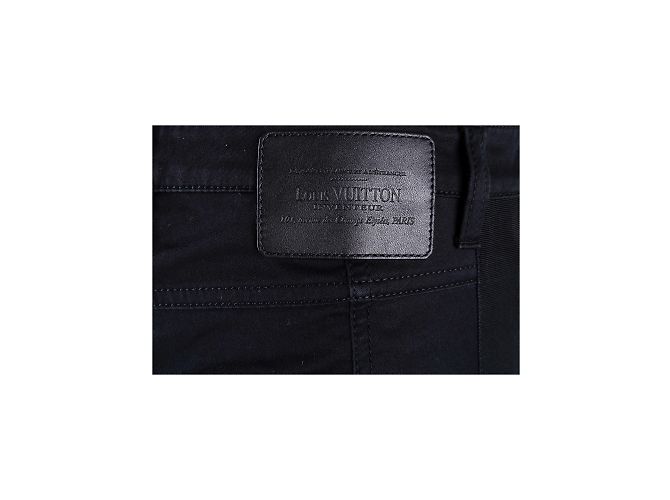Vaqueros Louis Vuitton con raya negra Negro - vista 5