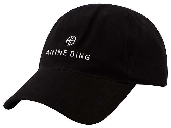 Berretto da baseball - Anine Bing - Cotone - Nero - vista 2