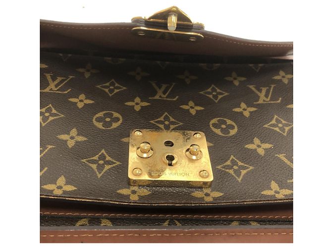 Louis Vuitton Monceau Marrone - vista 3