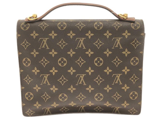Louis Vuitton Monceau Marrone - vista 7