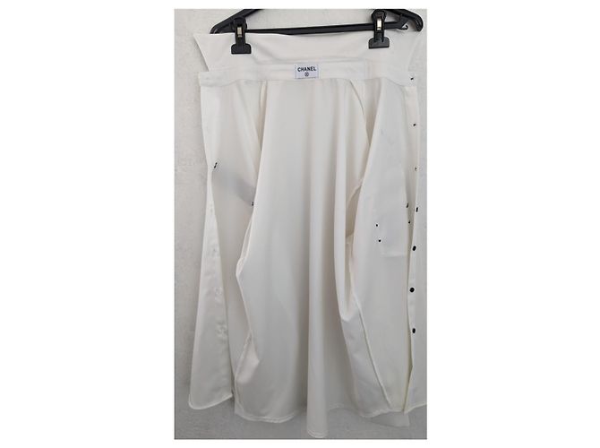 Camicia Chanel vintage taglia L Bianco - vista 7