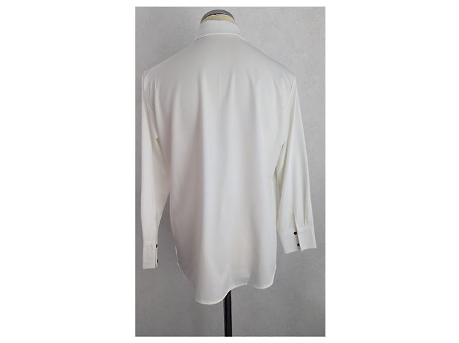 Camicia Chanel vintage taglia L Bianco - vista 8