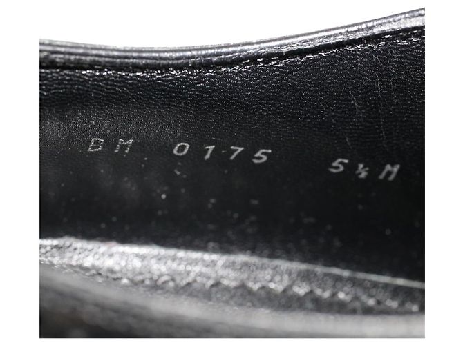 LOUIS VUITTON Wing Tip Medallio Schuhe Leder 5.5 M Schwarzer Abgeordneter3136 LV Auth ak214 - Ansicht 11
