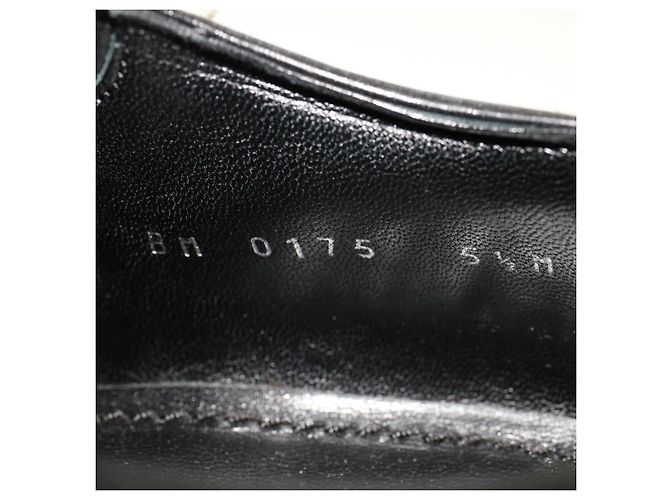 LOUIS VUITTON Wing Tip Medallio Schuhe Leder 5.5 M Schwarzer Abgeordneter3136 LV Auth ak214 - Ansicht 19