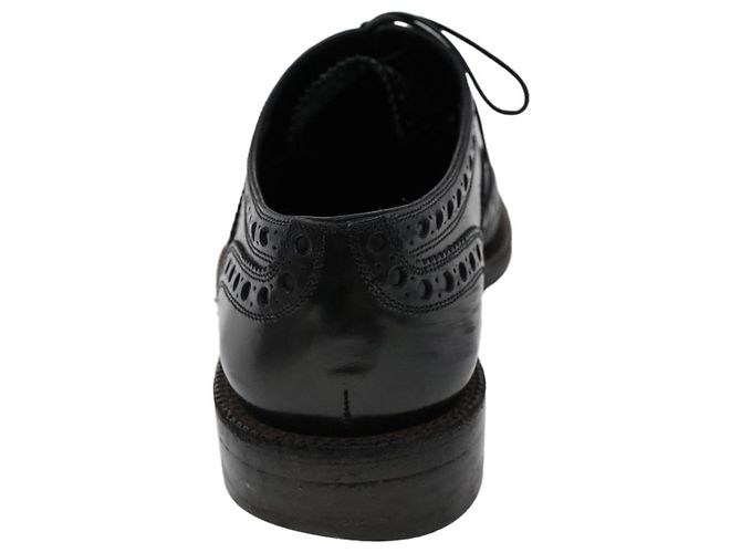 LOUIS VUITTON Wing Tip Medallio Schuhe Leder 5.5 M Schwarzer Abgeordneter3136 LV Auth ak214 - Ansicht 5