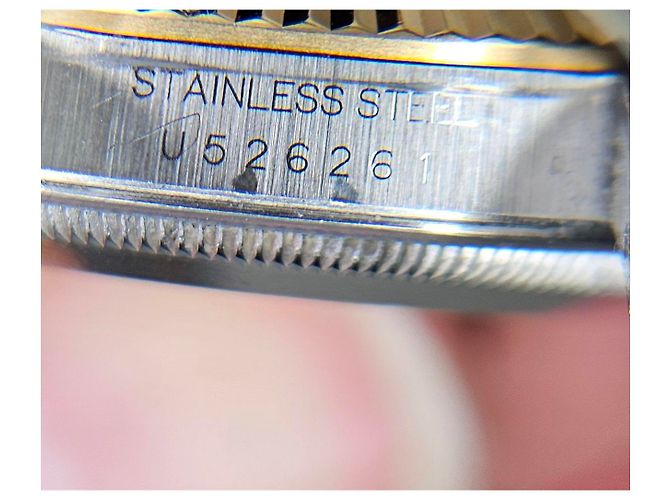 Rolex Datejust Oyster Perpetual 36mm Oro e Acciaio Diamanti Gold hardware - vista 10