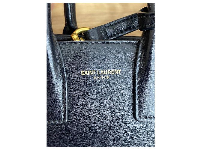 Sac de jour de juguete de Saint Laurent. Negro - vista 14