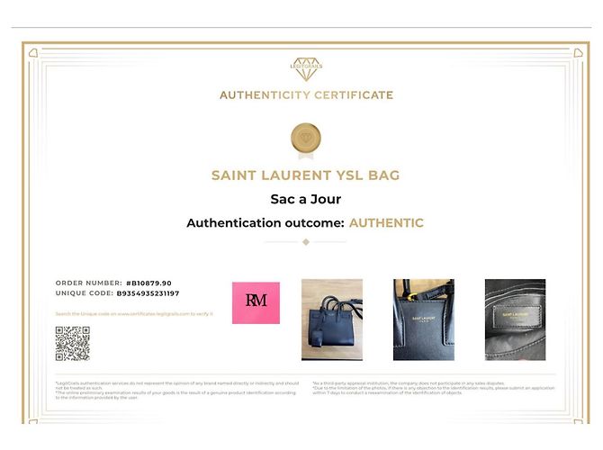 Sac de jour de juguete de Saint Laurent. Negro - vista 17