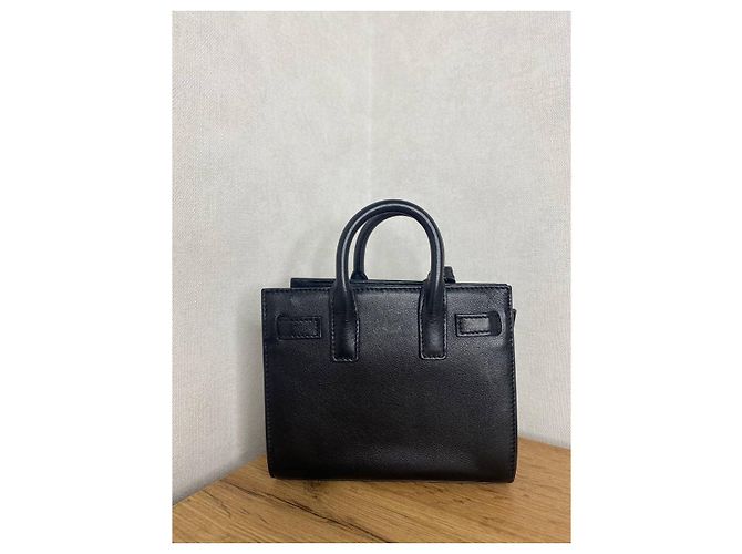 Sac de jour de juguete de Saint Laurent. Negro - vista 2