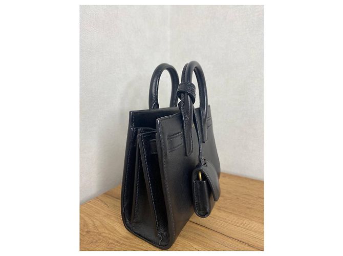 Sac de jour de juguete de Saint Laurent. Negro - vista 6