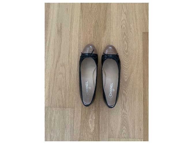 Cambon Chanel Ballerine Nero - vista 2
