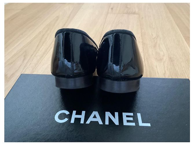 Cambon Chanel Ballerine Nero - vista 5