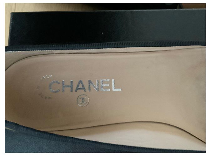 Cambon Chanel Ballerine Nero - vista 7