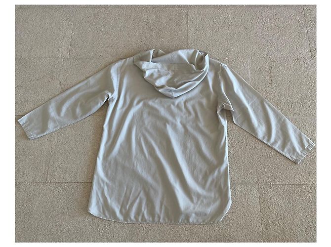 Autre Marque Túnica o top marinero con capucha de algodón y algodón beige Muji - vista 9