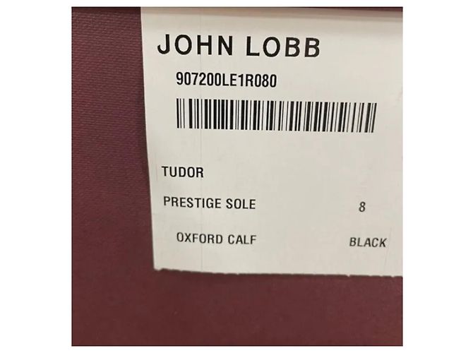 John Lobb TUDOR Chelsea Boots Black Leather - view 14