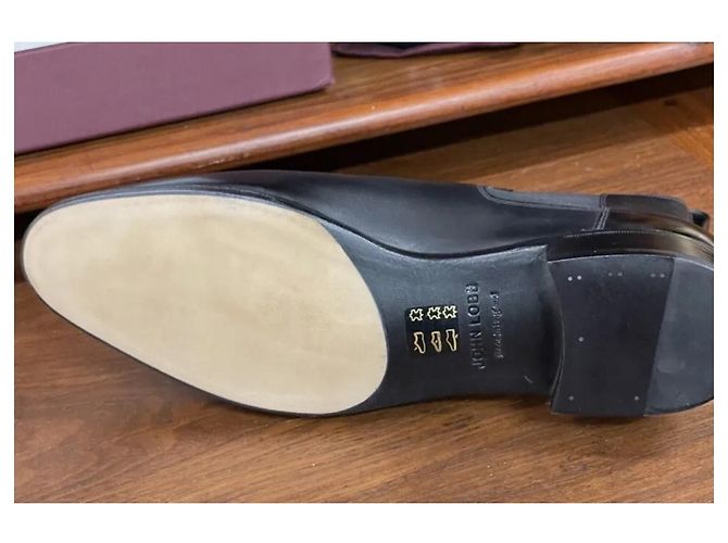John Lobb TUDOR Chelsea Boots Black Leather - view 8