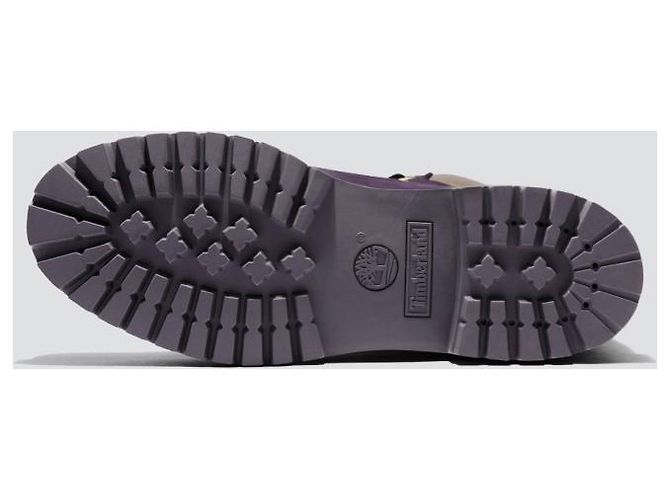 Botas Timberland Premium 6 polegadas Hip-Hop Royalty 50th Birthday Douradas Roxas Dourado Roxo - vista 6