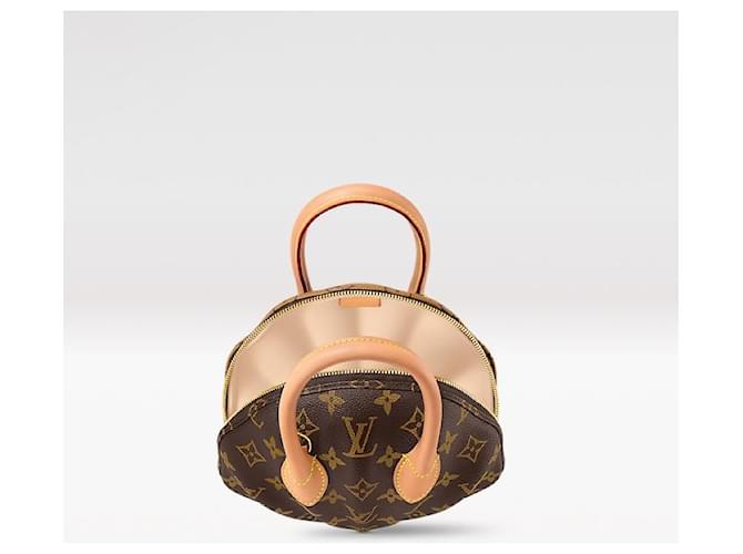 Louis Vuitton Sac à main en toile à monogramme LV Venus Marron - vue 3