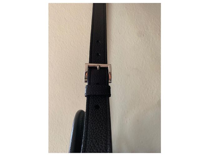 Borsa a mano Prada Saffiano in pelle nera Nero - vista 7