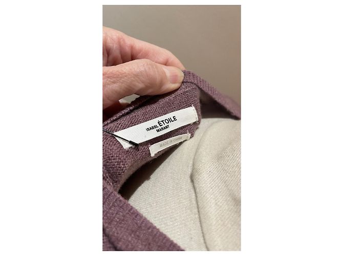 Isabel Marant Etoile Lila Pullover aus Baumwolle und Wolle - Ansicht 4