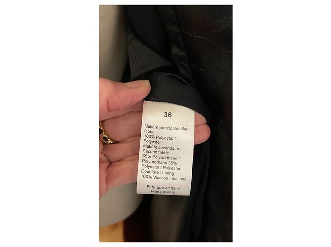 Abrigo Sonia Rykiel de pelo sintético Rojo marrón Talla 36 Marrón oscuro - vista 6