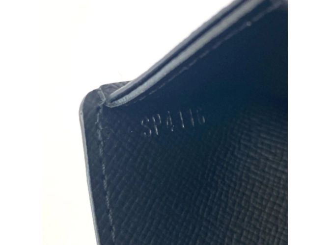 Louis Vuitton Corda Damier Graphite Slender N41679 Nero - vista 9