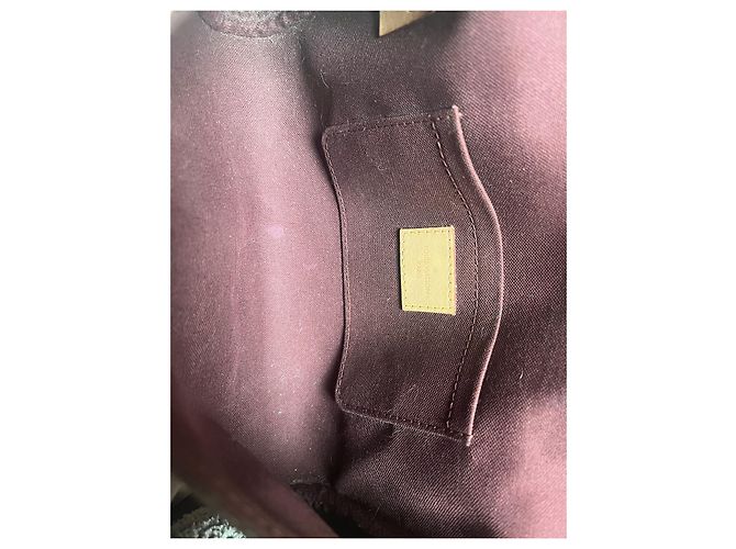 Louis Vuitton Favorite MM Clutch Tasche Braun Stoff - Ansicht 8