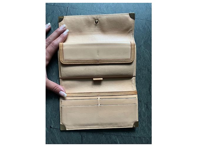 Cartera Louis Vuitton Murakari Monograma Flores Marrón Castaño - vista 11