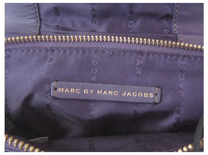 Borsa a tracolla Marc by Marc Jacobs in pelle viola Porpora - vista 11