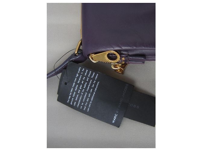 Borsa a tracolla Marc by Marc Jacobs in pelle viola Porpora - vista 14