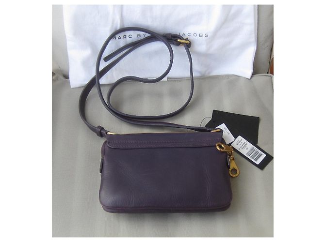 Borsa a tracolla Marc by Marc Jacobs in pelle viola Porpora - vista 2