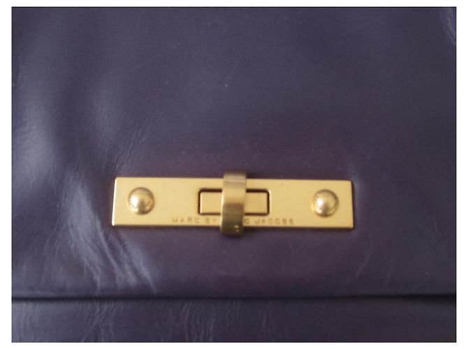 Borsa a tracolla Marc by Marc Jacobs in pelle viola Porpora - vista 5