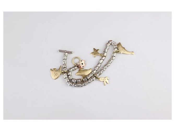 Dodo Pomellato Sonno eccezionale 6 ciondoli d'oro 18K! Argento - vista 3